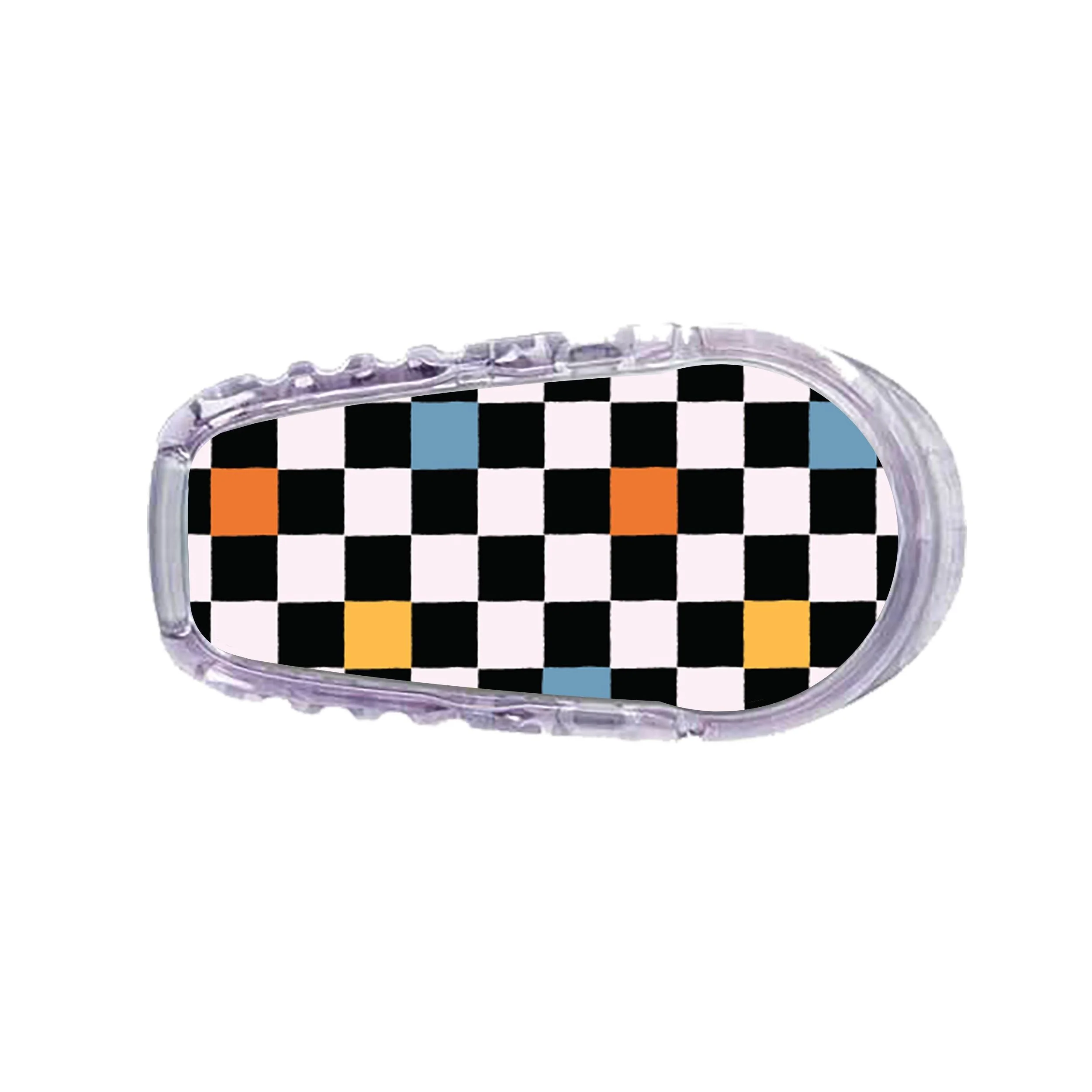 Skater Grid Dexcom G6 Transmitter Sticker