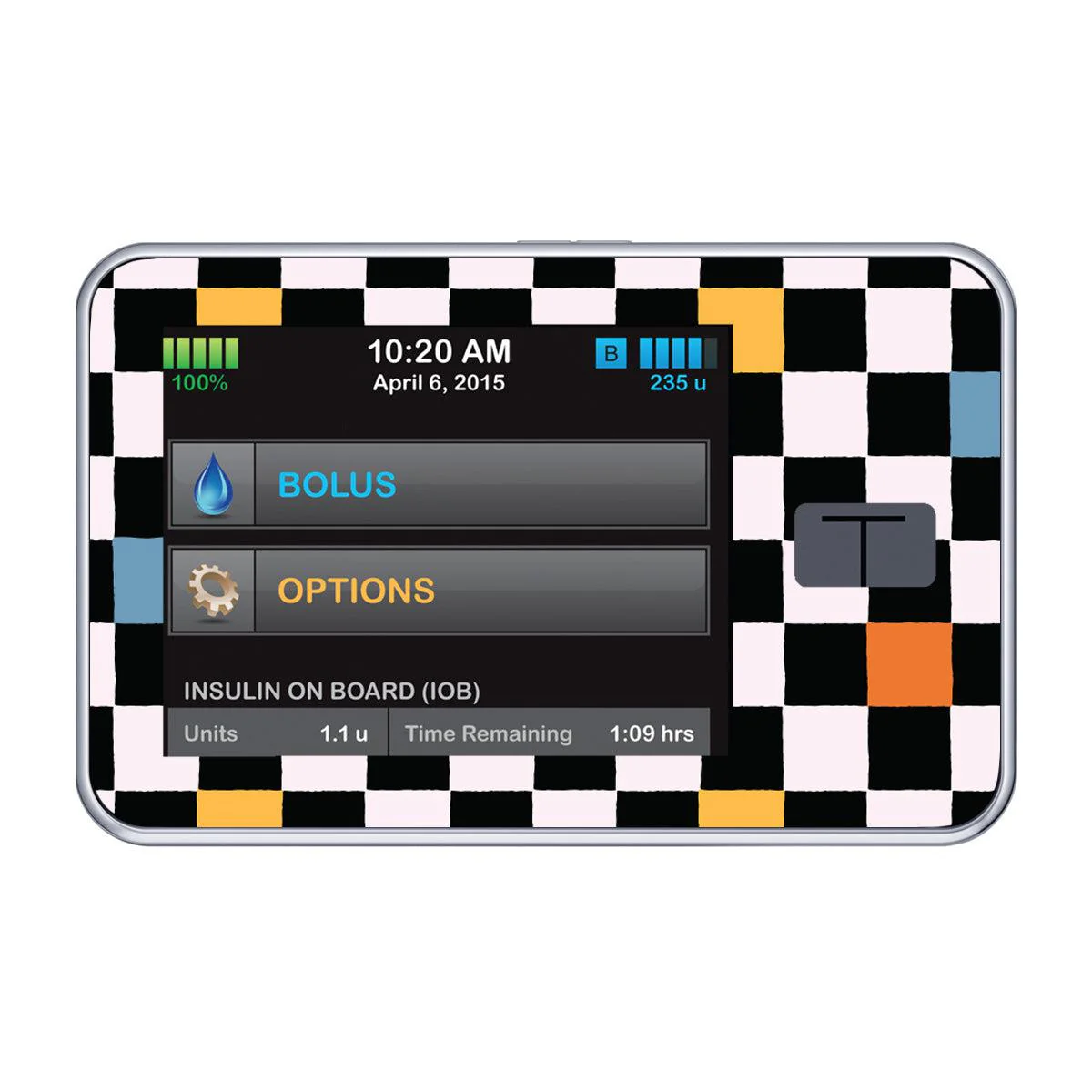 Skater Grid Sticker for Tandem t:slim