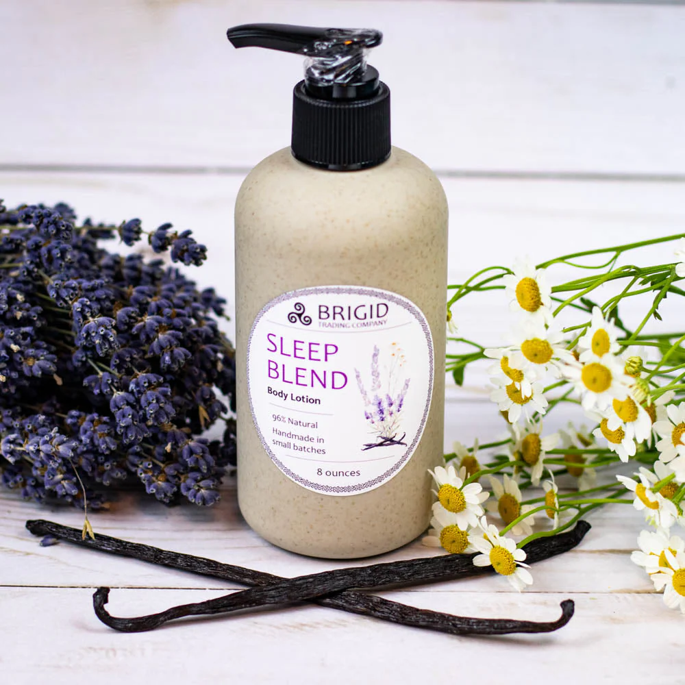 Sleep Blend Natural Body Lotion - Lavender, Chamomile, and Vanilla