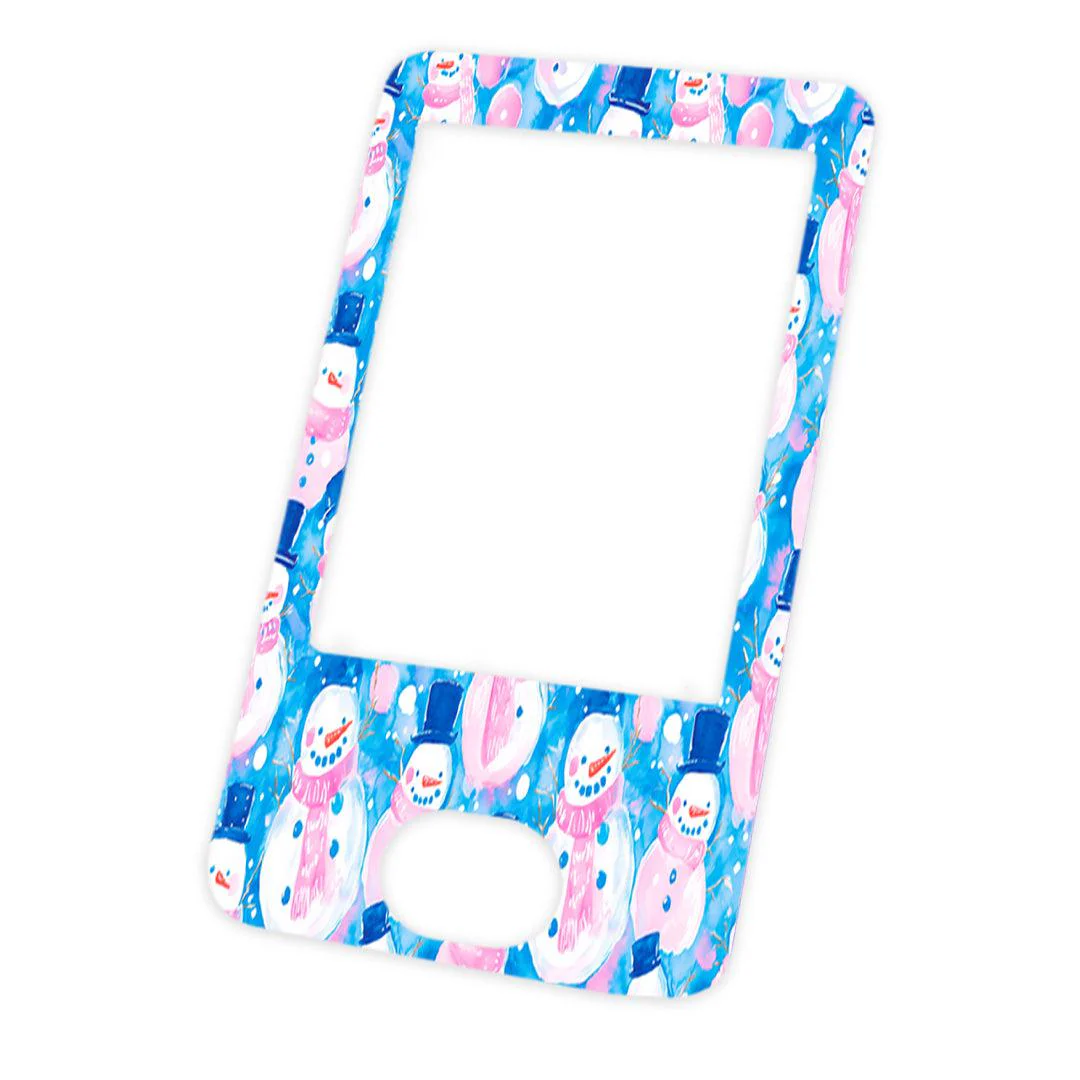 Snowman Sticker for DEXCOM G6 Touchscreen Receiver - Image 2