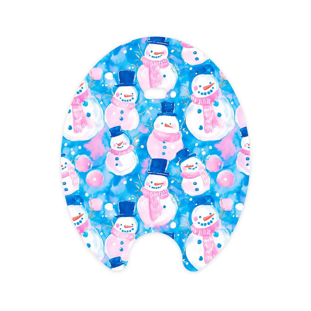 Snowman Sticker for Eversense Smart Transmitter - Image 2