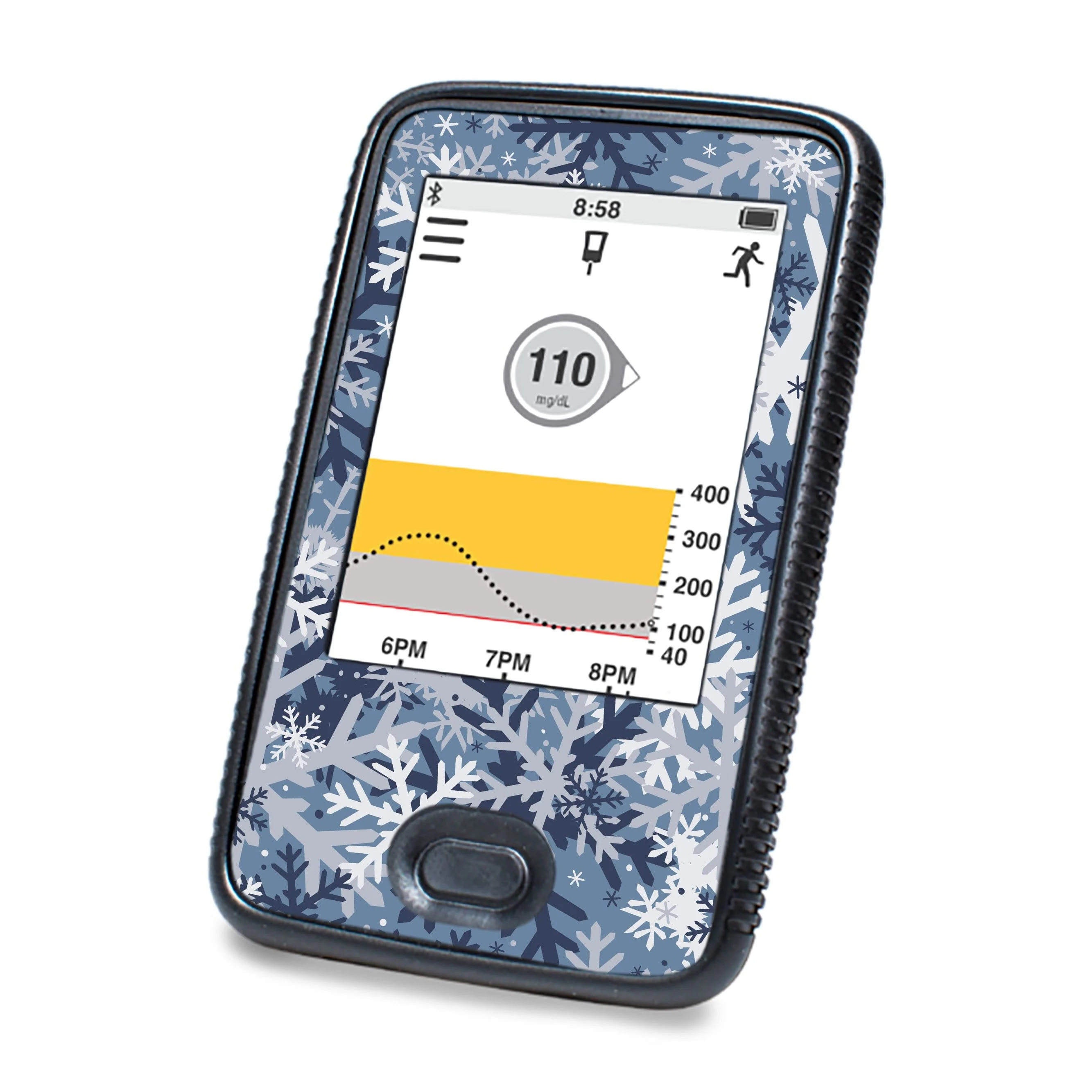Snowy Camo DEXCOM G6 Touchscreen Receiver