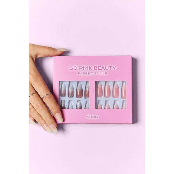 SO PINK BEAUTY Press On Nails, 2 Packs - Image 13