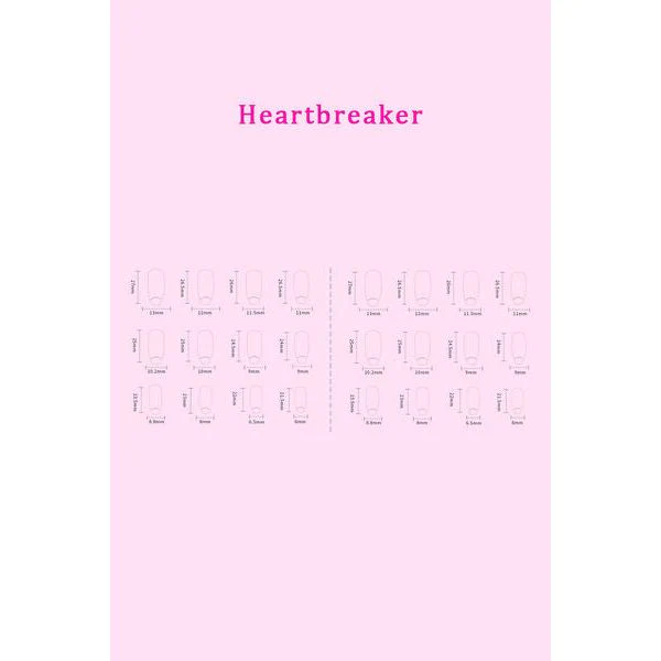 SO PINK BEAUTY Press On Nails, 2 Packs - Image 15
