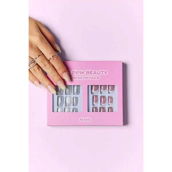 SO PINK BEAUTY Press On Nails, 2 Packs - Image 9