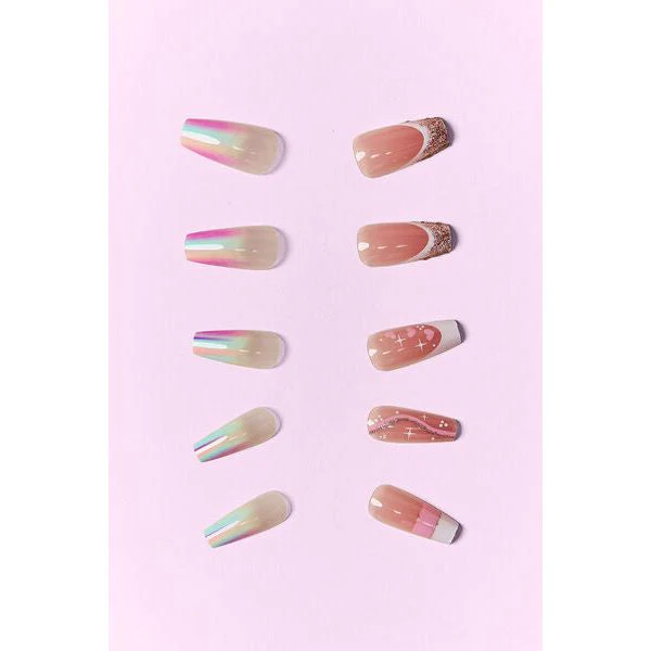 SO PINK BEAUTY Press On Nails, 2 Packs - Image 8