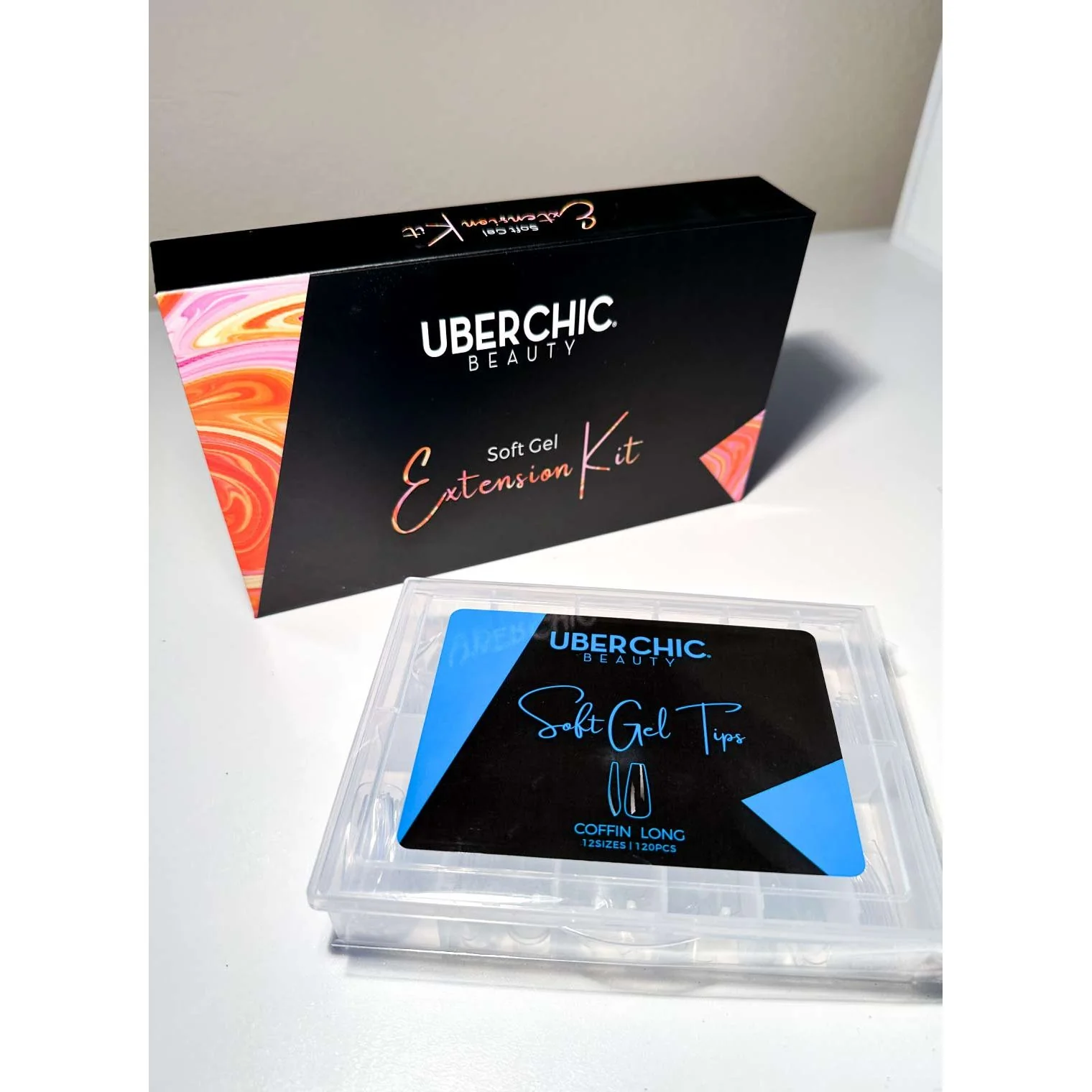 Soft Gel Kit: 3-Step Soak Off Nail Extension System with Bonus Gel Top Coat + FREE Soft Gel Tips! - Image 3