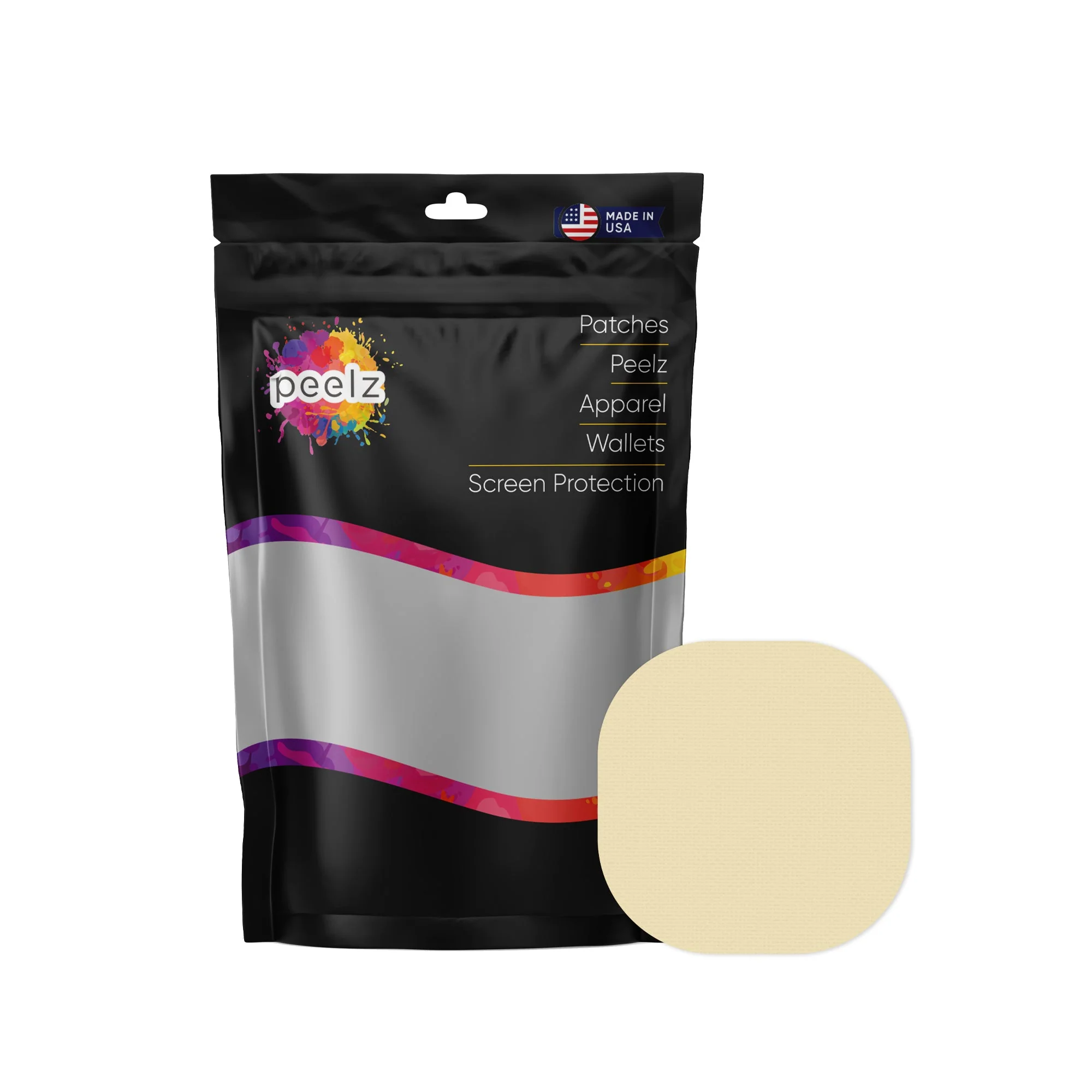 Solid Color Buttermilk Overpatch Tape - Pump Peelz - Image 3