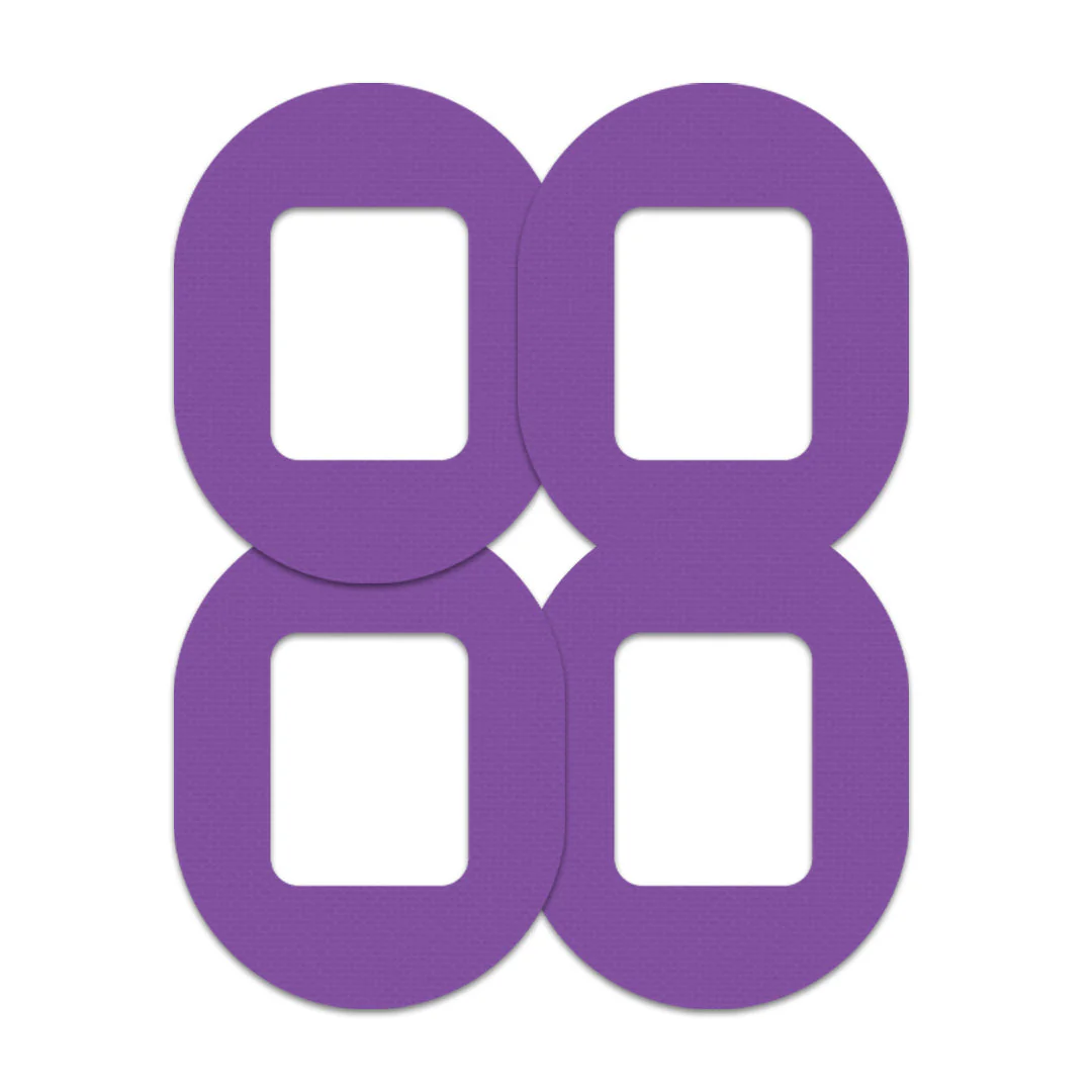 Solid Color Purple Tandem Mobi Patch Tape - Pump Peelz - Image 2