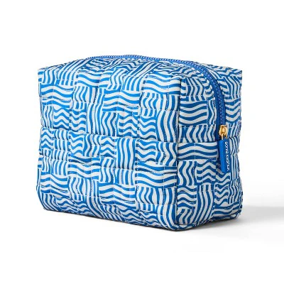 Sonia Kashuk Loaf Travel Makeup Bag Blue Wave - New - Image 2