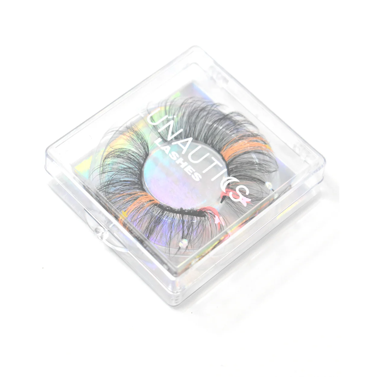 Sorbet Sparkle - Faux Mink Glam Glitter & Rhinestone Glitter Lashes - Image 4