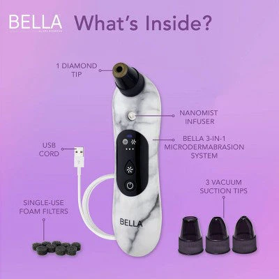 Spa Sciences BELLA 3-in-1 Diamond Tip Microdermabrasion System - New - Image 5
