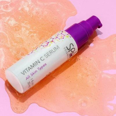 Spa Sciences Vitamin C Serum Brightening Facial Serum 1 fl oz - New - Image 2