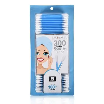 SpaSavvy Cotton Swabs - 300ct