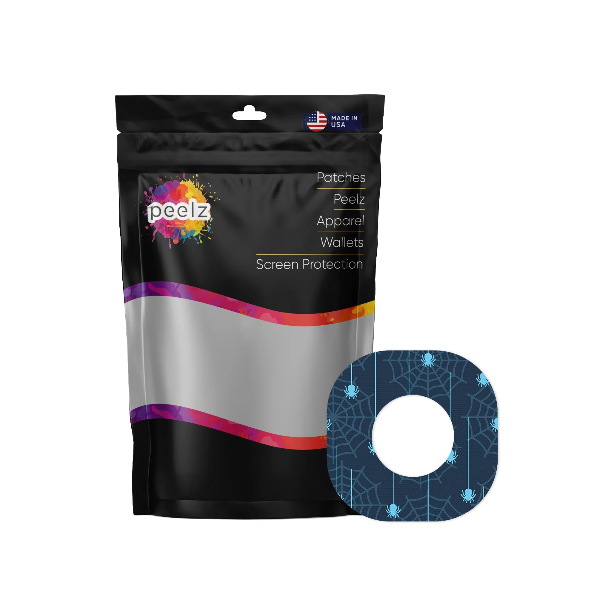 Spider Dexcom G7 and Stelo Patch Tape - Pump Peelz - Image 2
