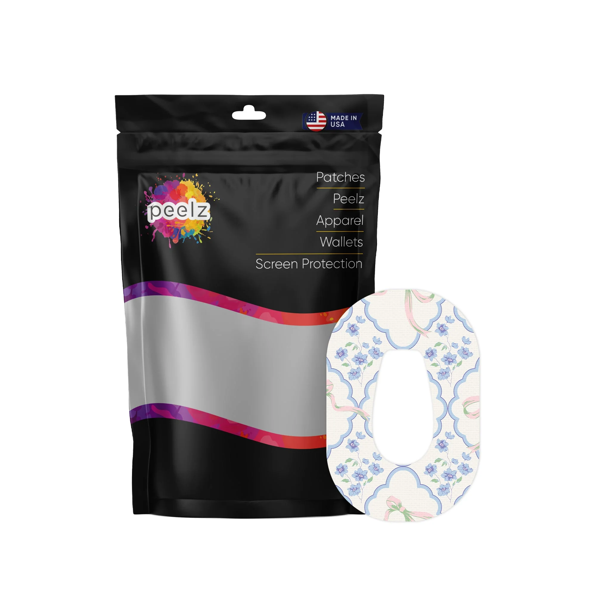 Spring Coquette Dexcom G6 Patch Tape - Pump Peelz - Image 3