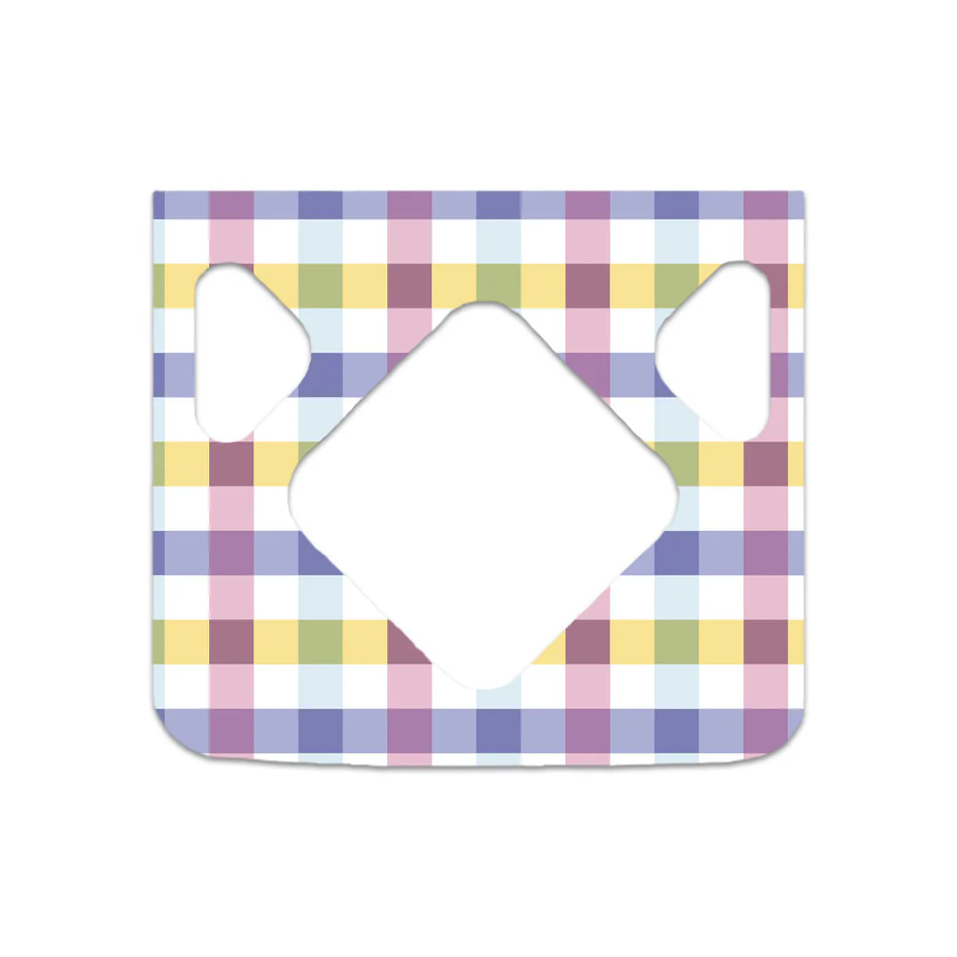 Spring Plaid Sticker for Medtronic MiniMed 770G & 780G - Image 2