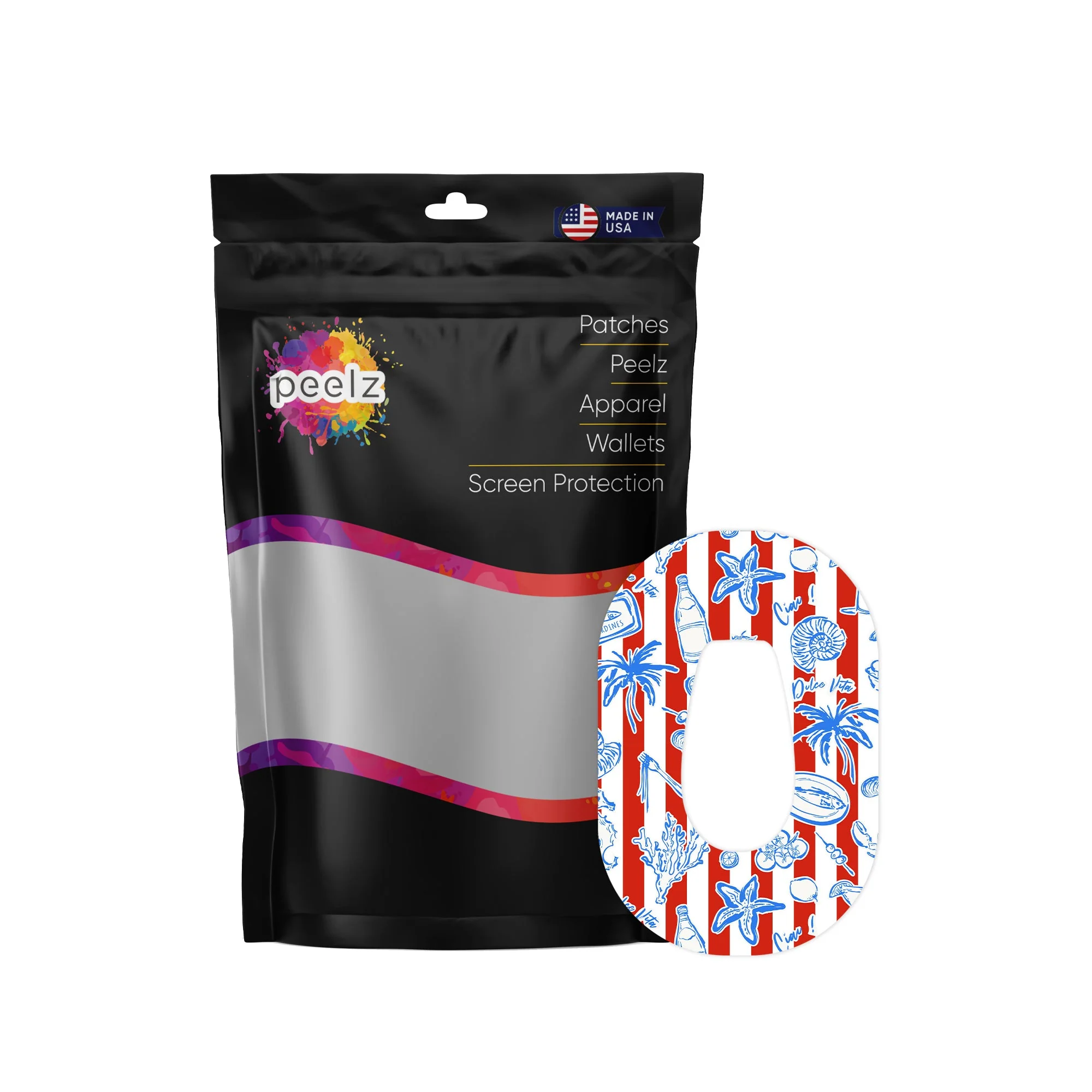 Spritz Parade Dexcom G6 Patch Tape - Pump Peelz - Image 2