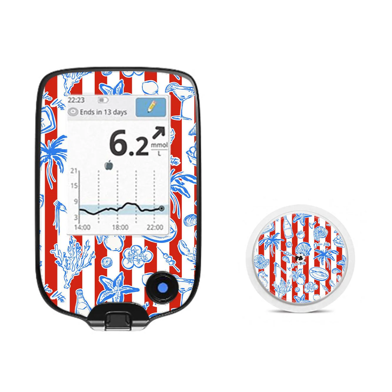Spritz Parade Freestyle Libre 2 Sticker - Pump Peelz