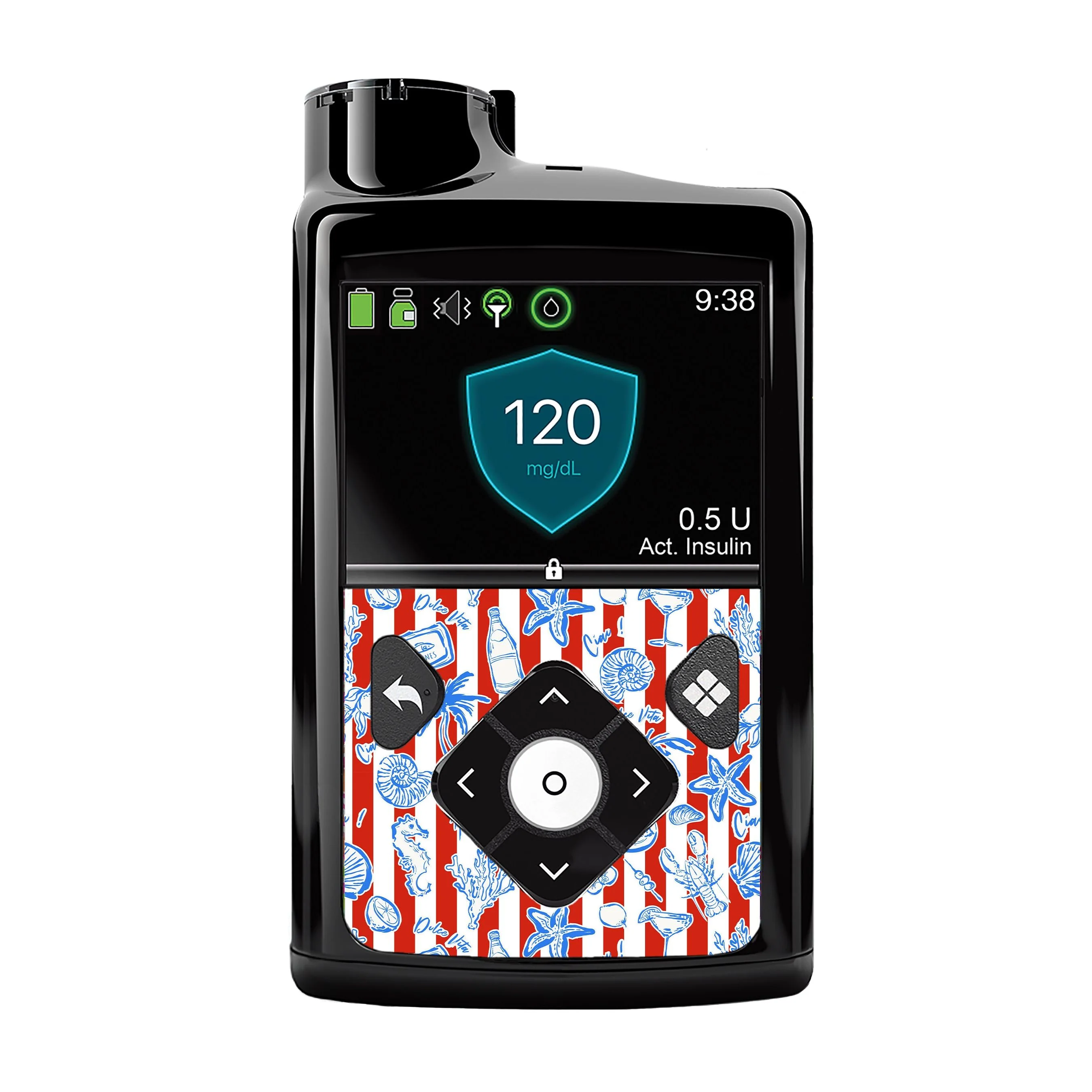 Spritz Parade Medtronic MiniMed 770G & 780G Sticker - Pump Peelz - Image 2