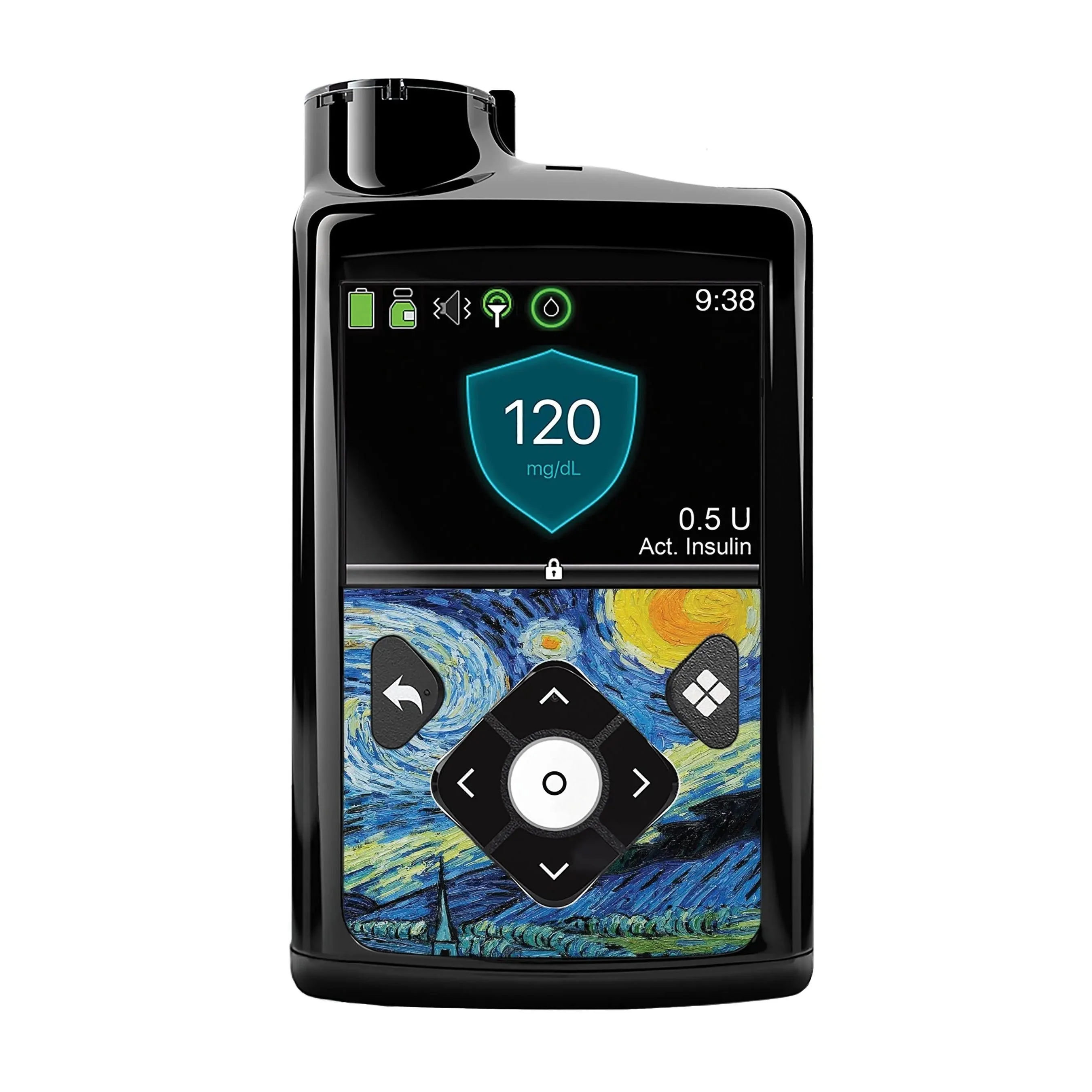 Starry Night Sticker for Medtronic MiniMed 770G & 780G
