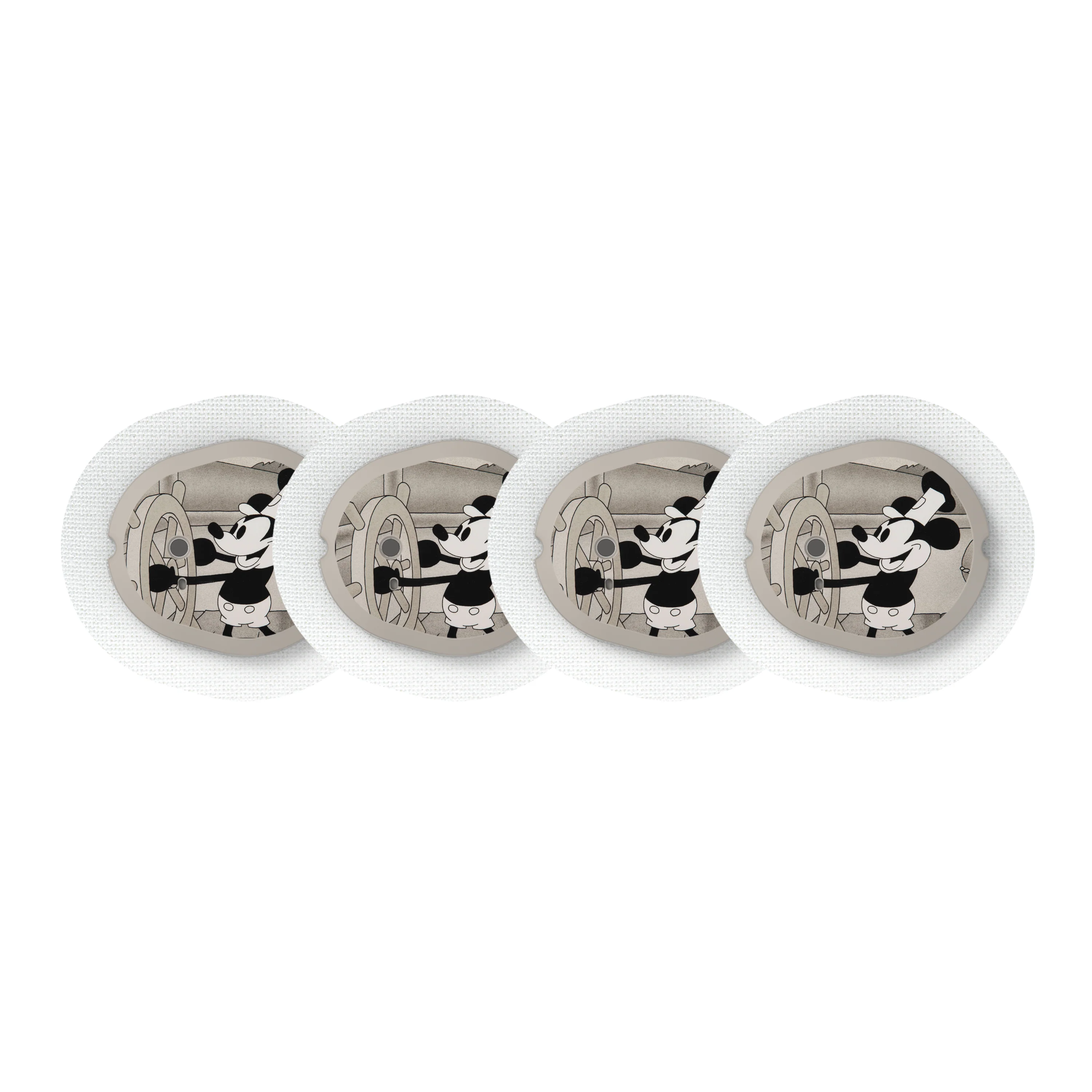 Steamboat Willie Sticker Designed for the DEXCOM G7 and Stelo Transmitter