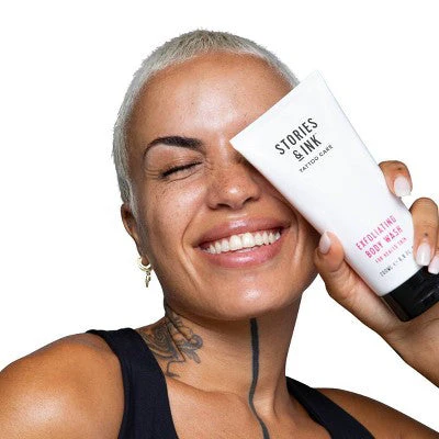 Stories & Ink Enhancing Exfoliating Body Wash 6.76 fl oz - New - Image 2
