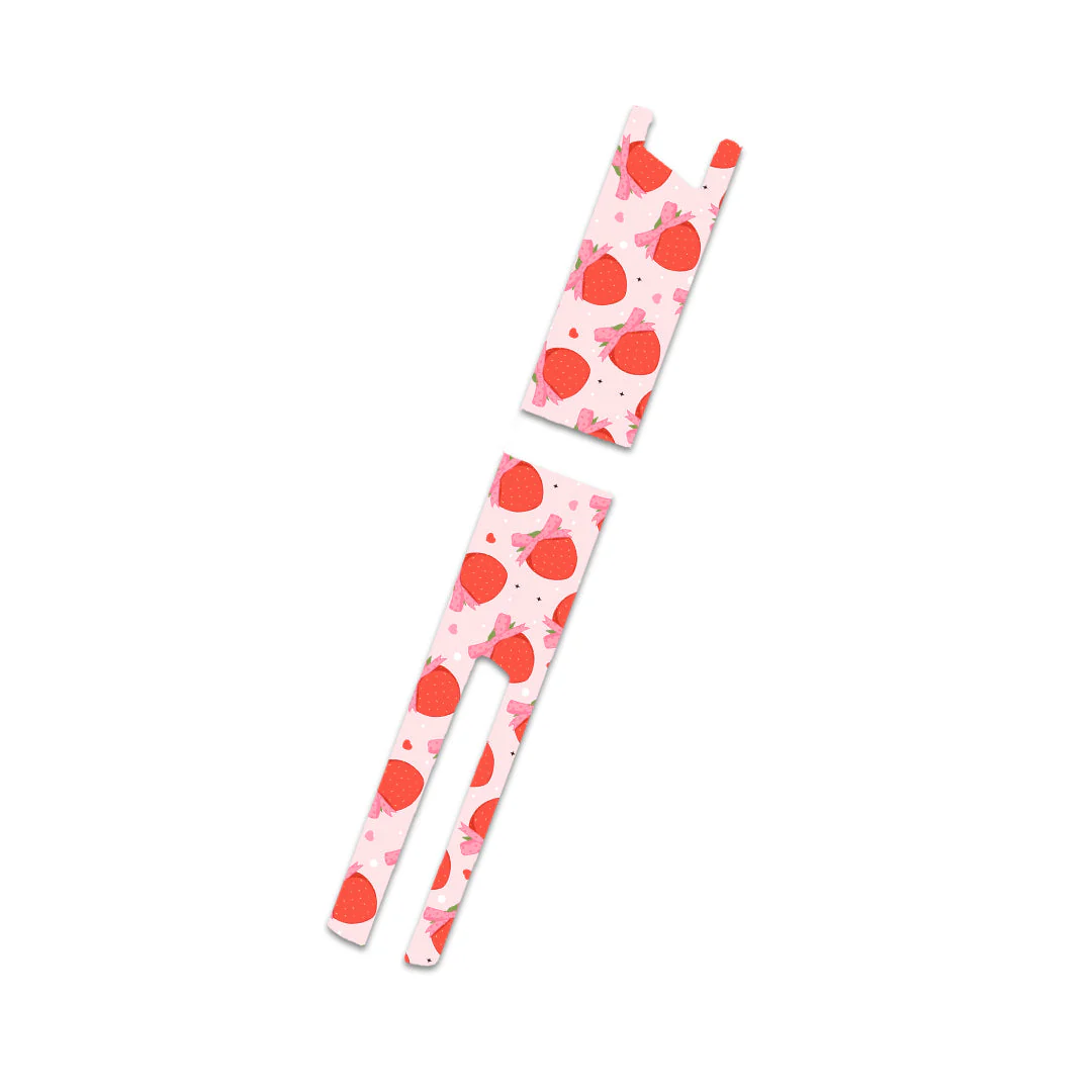 Strawberry Kisses InPen - Smart Insulin Pen Sticker - Pump Peelz - Image 2
