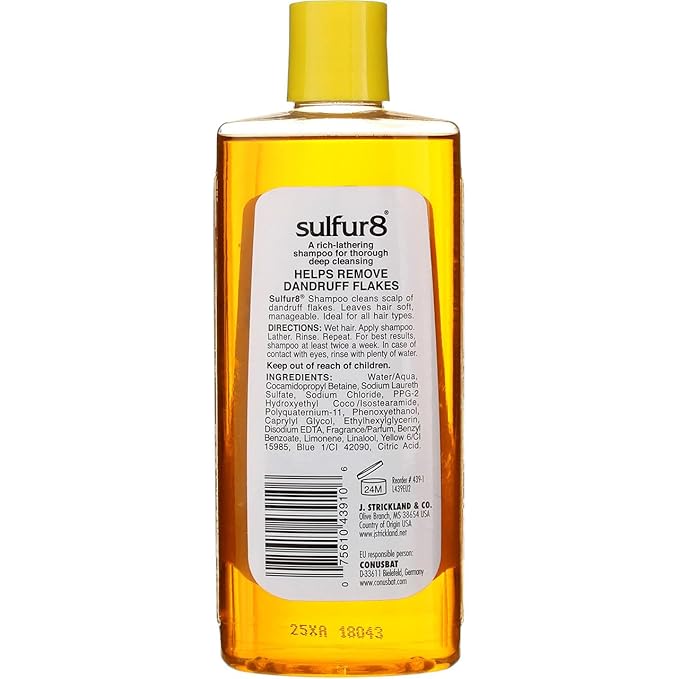 Sulfur 8 Deep Cleaning Shampoo - Image 2
