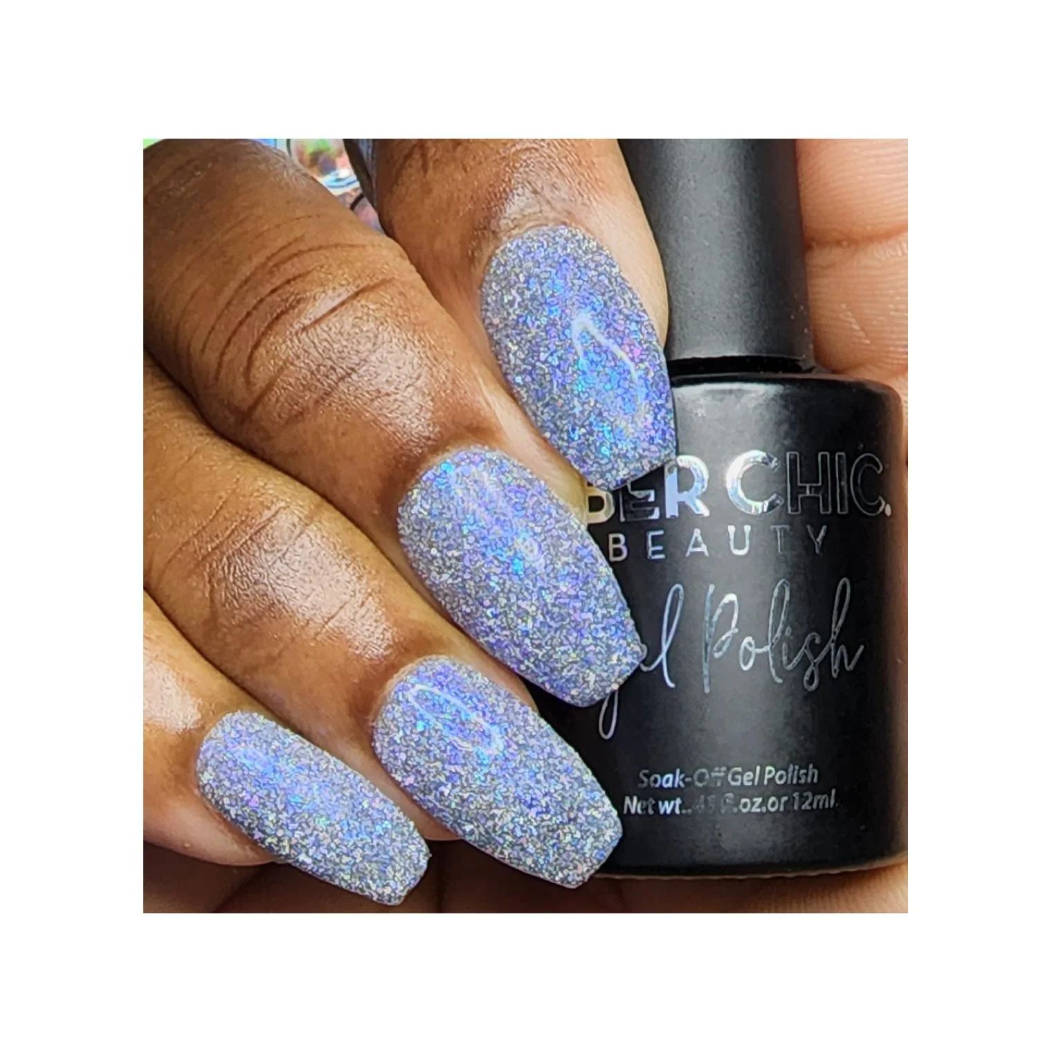 Summer Rain - Iridescent Reflective Gel Polish - Image 3