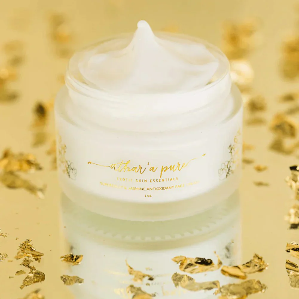 Superfruit & Jasmine Antioxidant Face Moisturizer (Organic, Vegan, 100% Natural) - Image 6