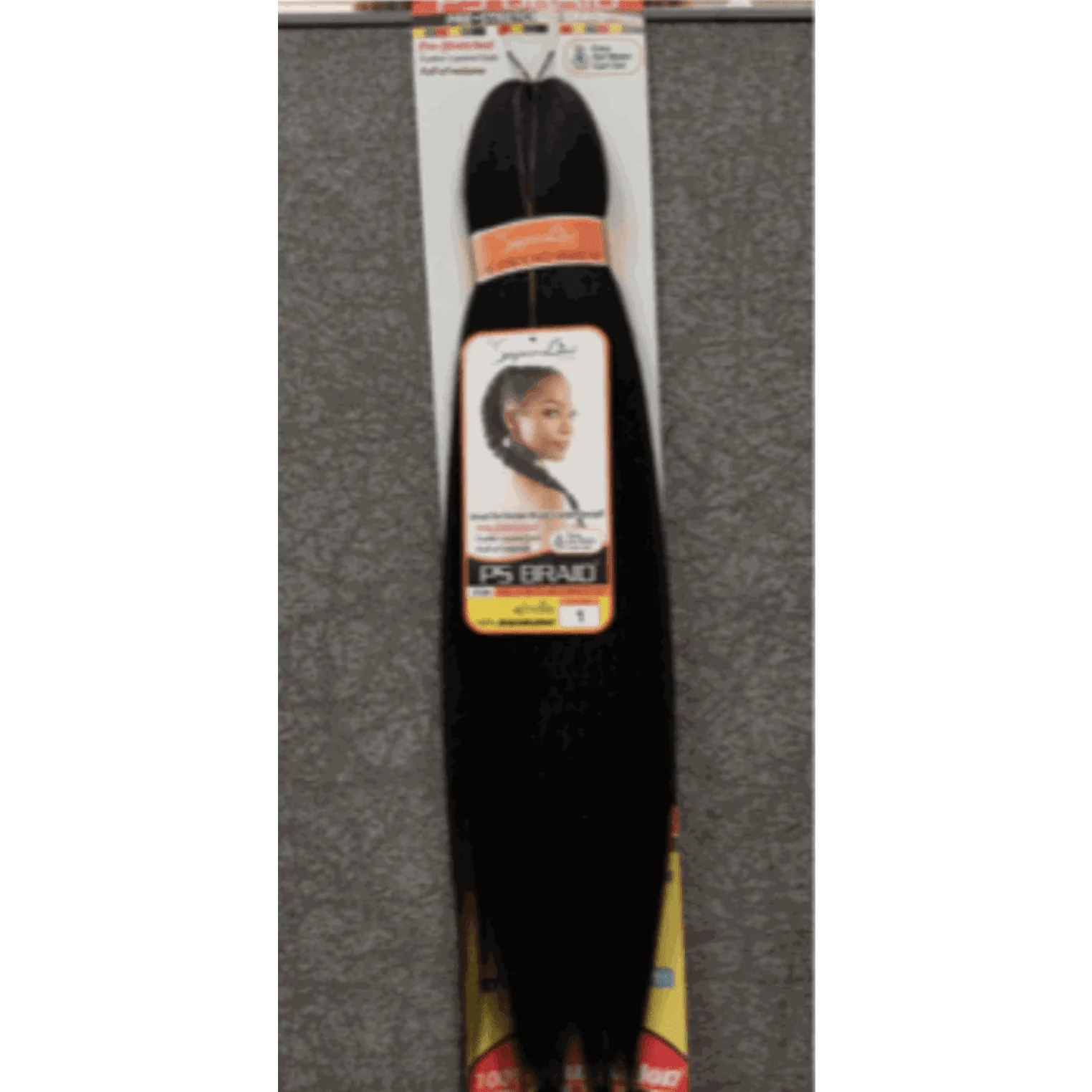 Superline Synthetic Afrelle 100% Kanekalon Pre-Stretched Jumbo Braid 56" T1B/30 - Image 2
