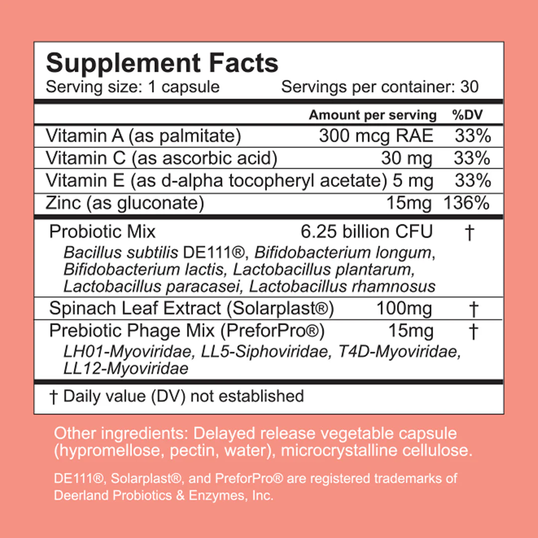 SUPPLEMEANT to Be® Pre+Probiotic+Vitamin Skin Mix - Image 8