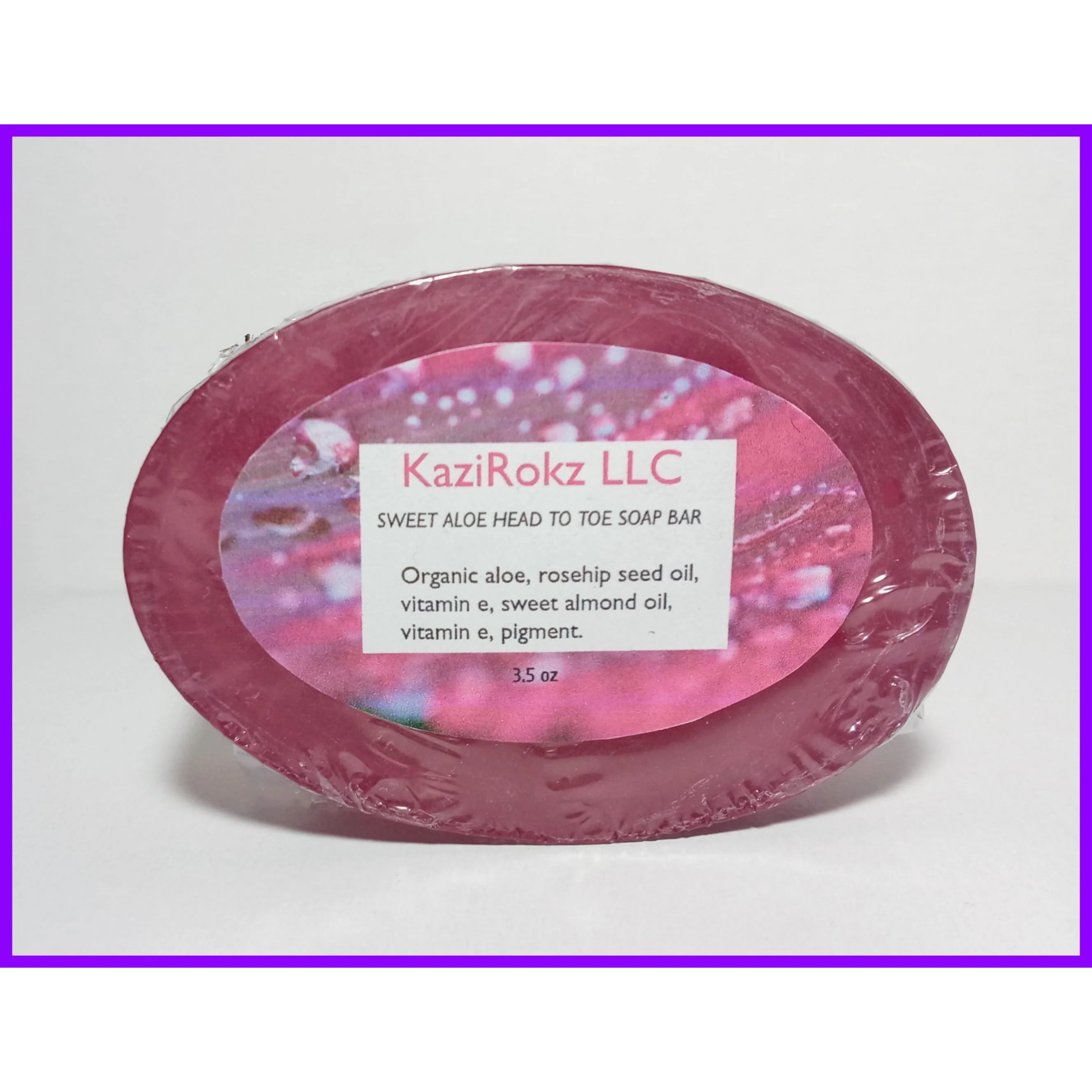 Sweet Aloe Yoni soap care, Massage Therapy soap bar "YONI" SOAP BAR (100% vegan / Cruelty Free) - Image 3