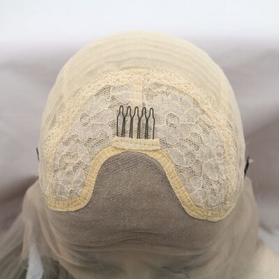 Synthetic Lace Front Mid-length Straight Wig, 12" - Image 5