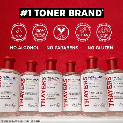 Thayers Remedies Witch Hazel Alcohol Free Lavender Facial Toner 12 fl oz - New - Image 9