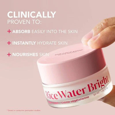 The Face Shop Rice Water Bright Vegan Cream 1.69 fl oz - New - Image 5