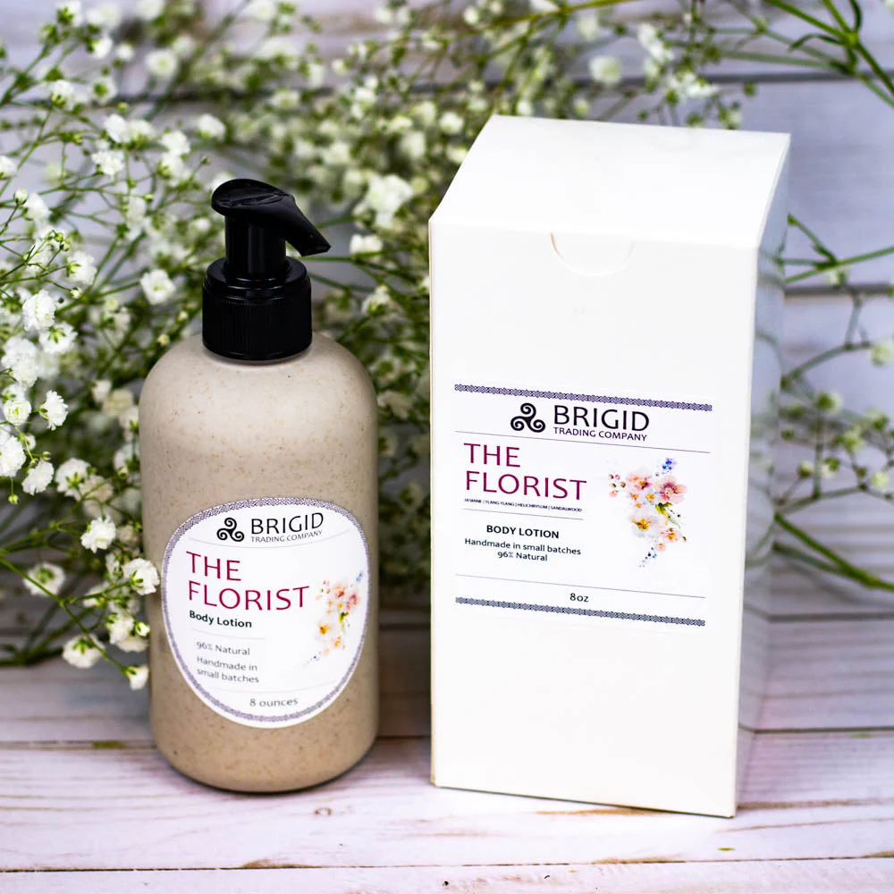 The Florist Natural Body Lotion - Jasmine, Ylang Ylang, Helichrysum, and Sandalwood - Image 2