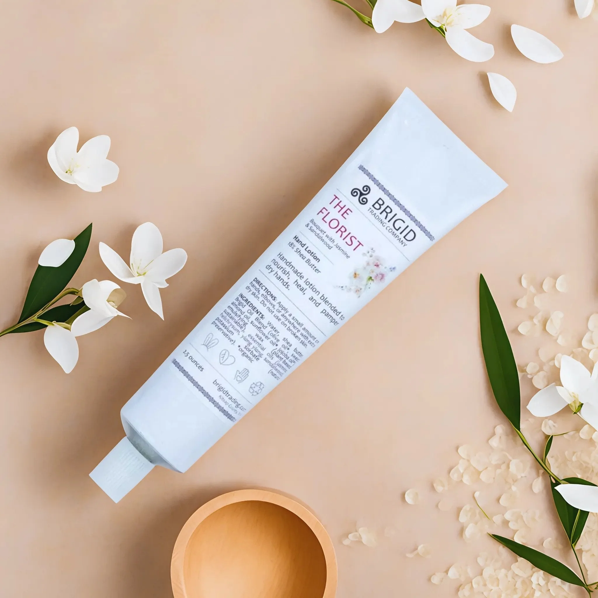 The Florist Natural Hand Lotion - Jasmine, Ylang Ylang, Helichrysum, and Sandalwood - Image 5