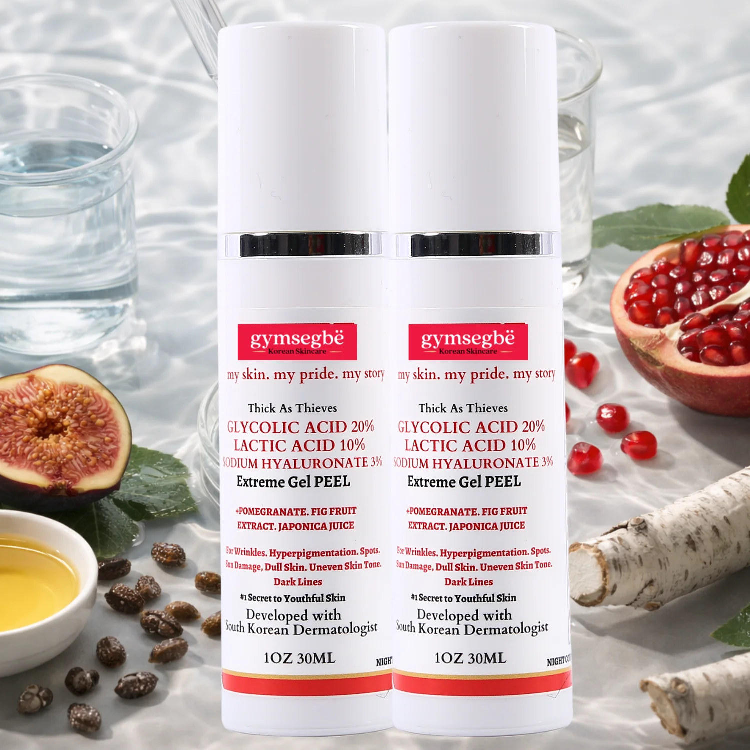 Thick As Thieves Pure Glycolic Acid Lactic Acid Extreme Gel Peel - 30ml - Image 13