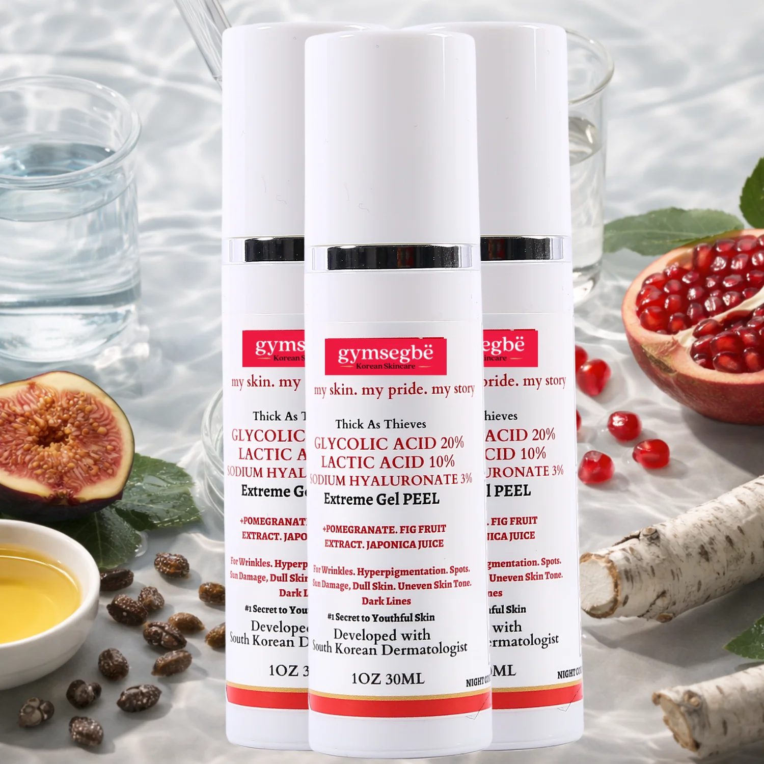 Thick As Thieves Pure Glycolic Acid Lactic Acid Extreme Gel Peel - 30ml - Image 14