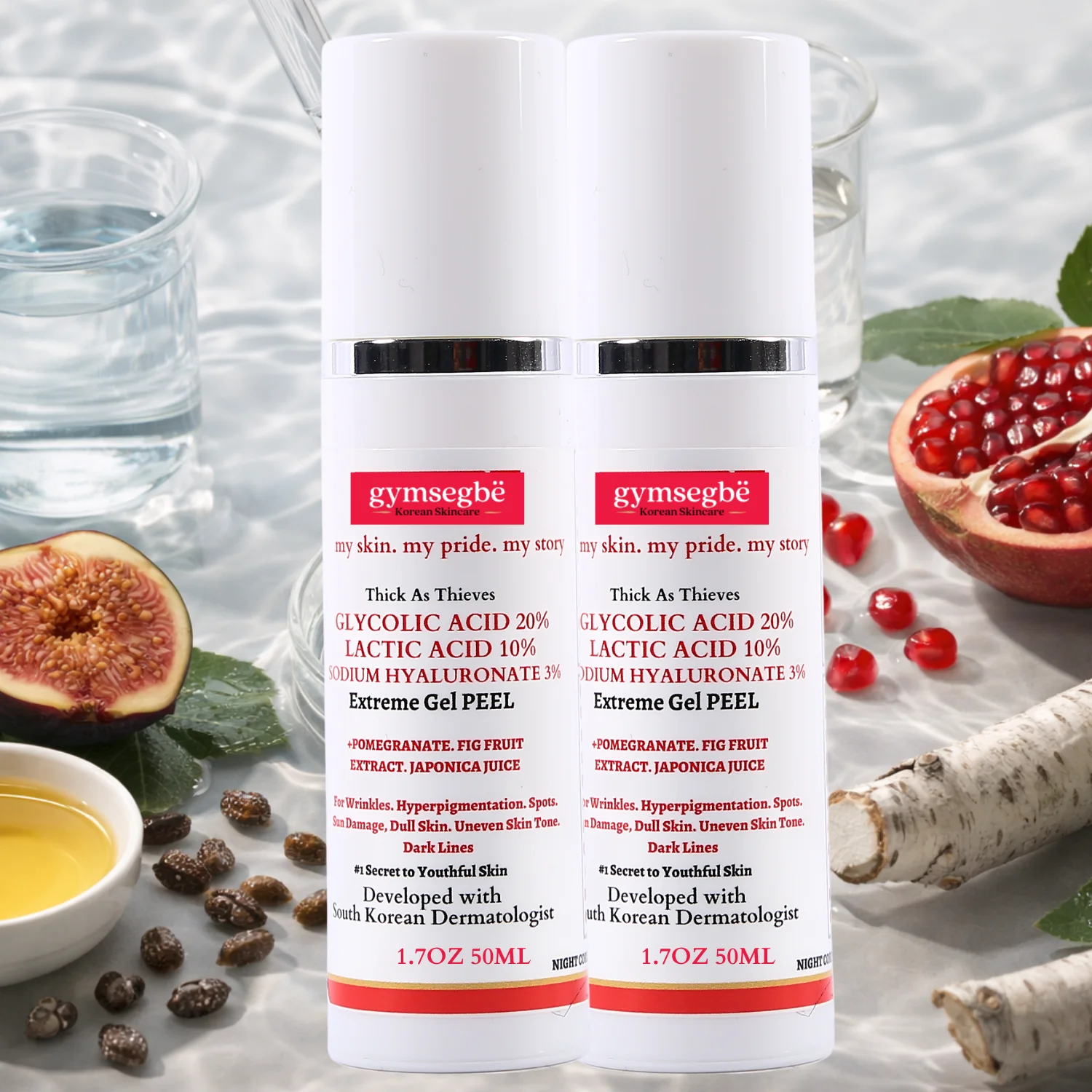 Thick As Thieves Pure Glycolic Acid Lactic Acid Extreme Gel Peel - 50ml - Image 13