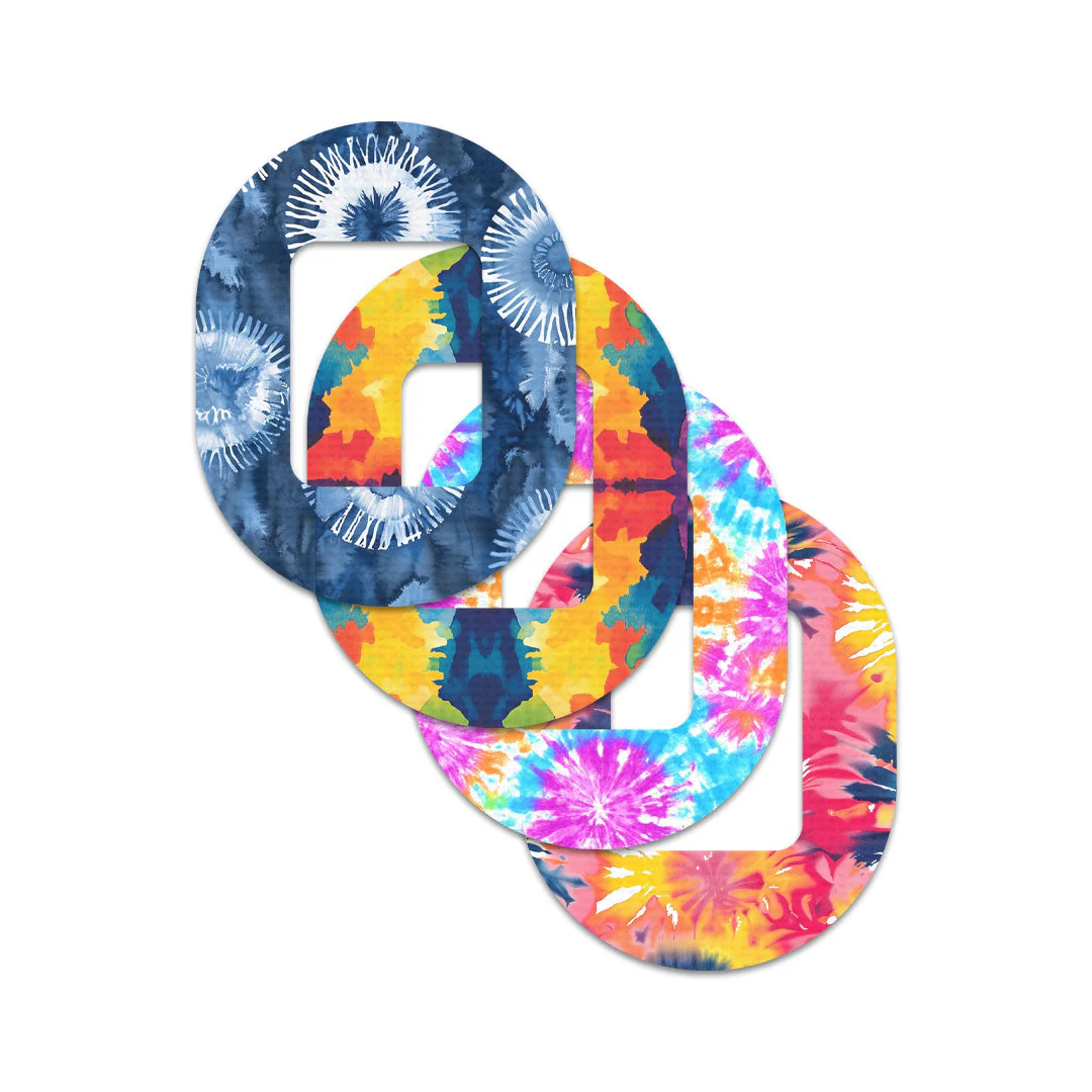 Tie Dye Variety Pack Tandem Mobi Decorative Patch Tape - Pump Peelz - Image 2