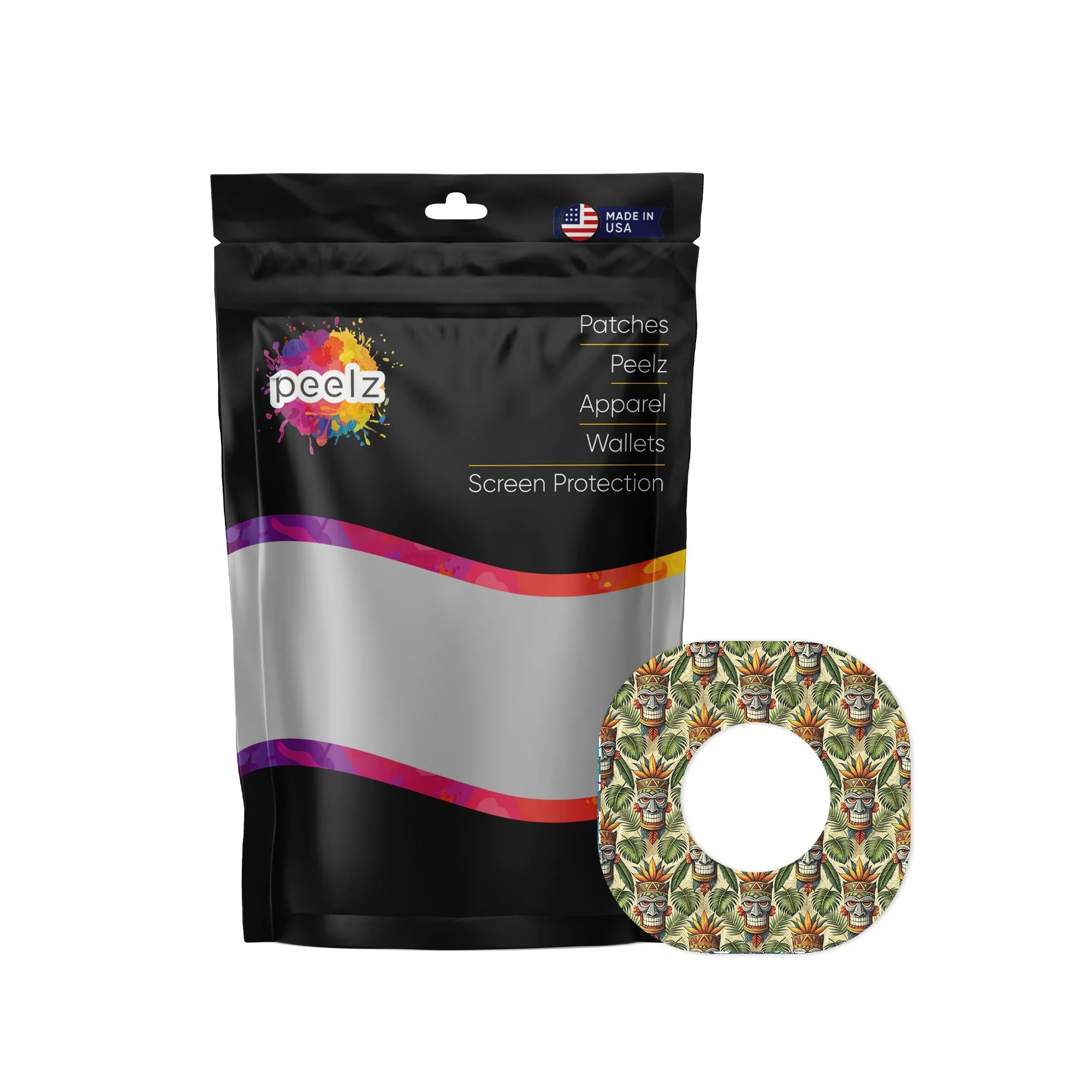 Tikis Dexcom G7 and Stelo Patch Tape - Pump Peelz - Image 2