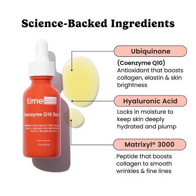 Timeless Skin Care Coenzyme Q10 Serum 1 fl oz - Imperfect Box - Image 3