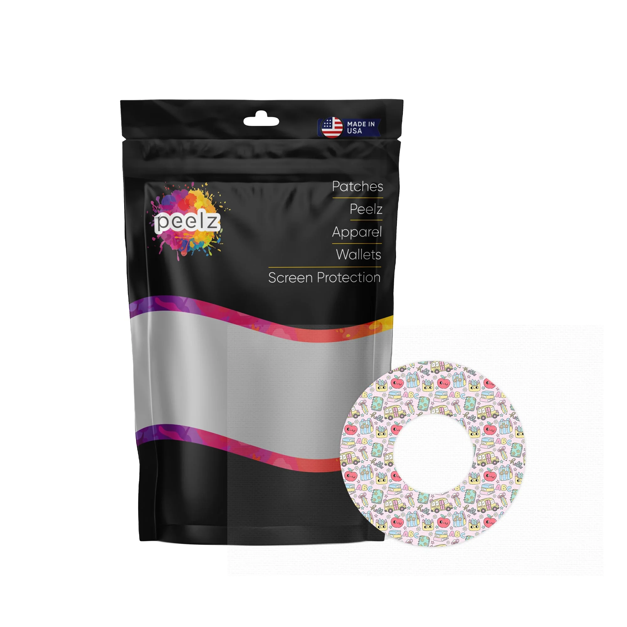 Tiny Scholar Freestyle Libre 2 Patch Tape - Pump Peelz - Image 2