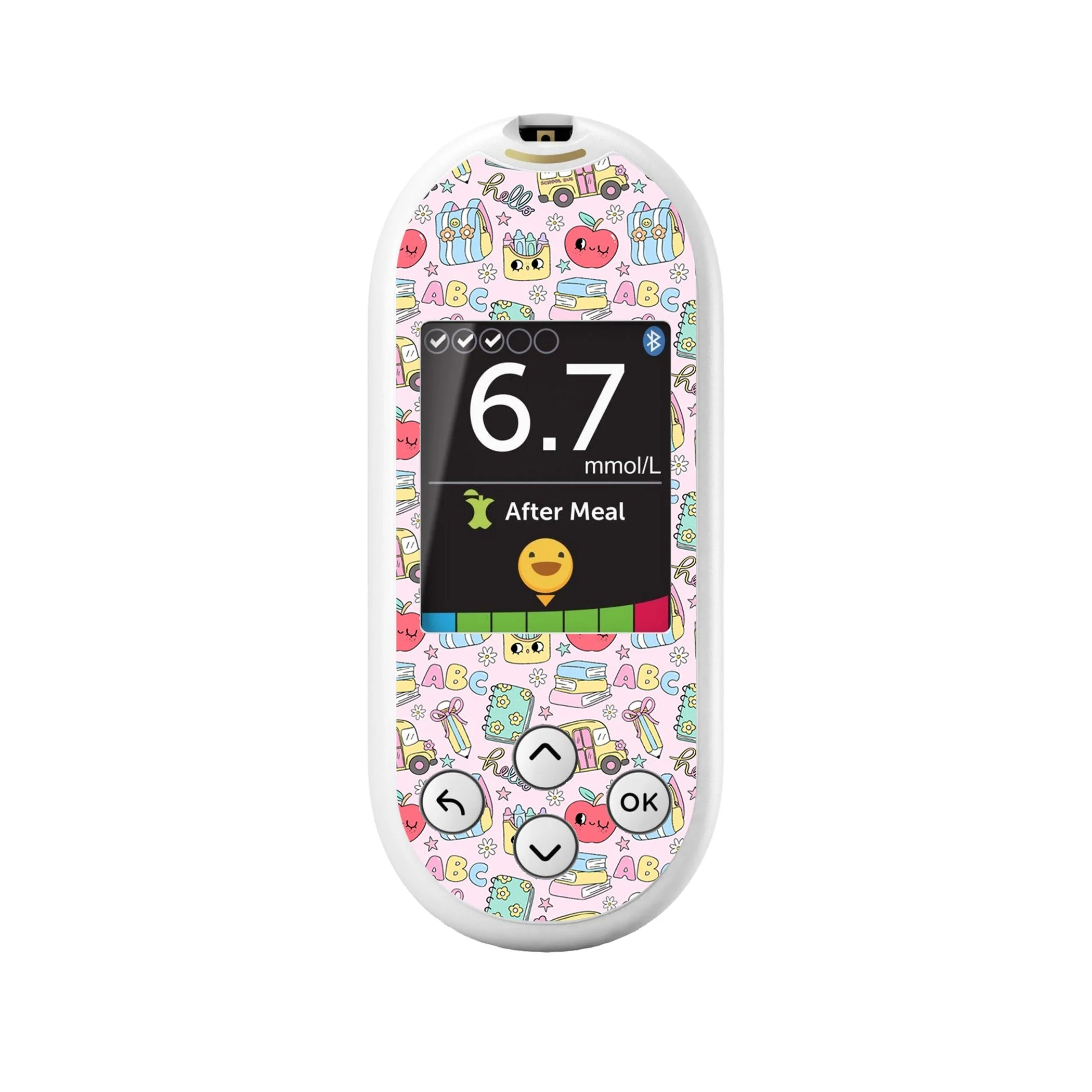 Tiny Scholar OneTouch Verio Reflect Glucometer - Pump Peelz