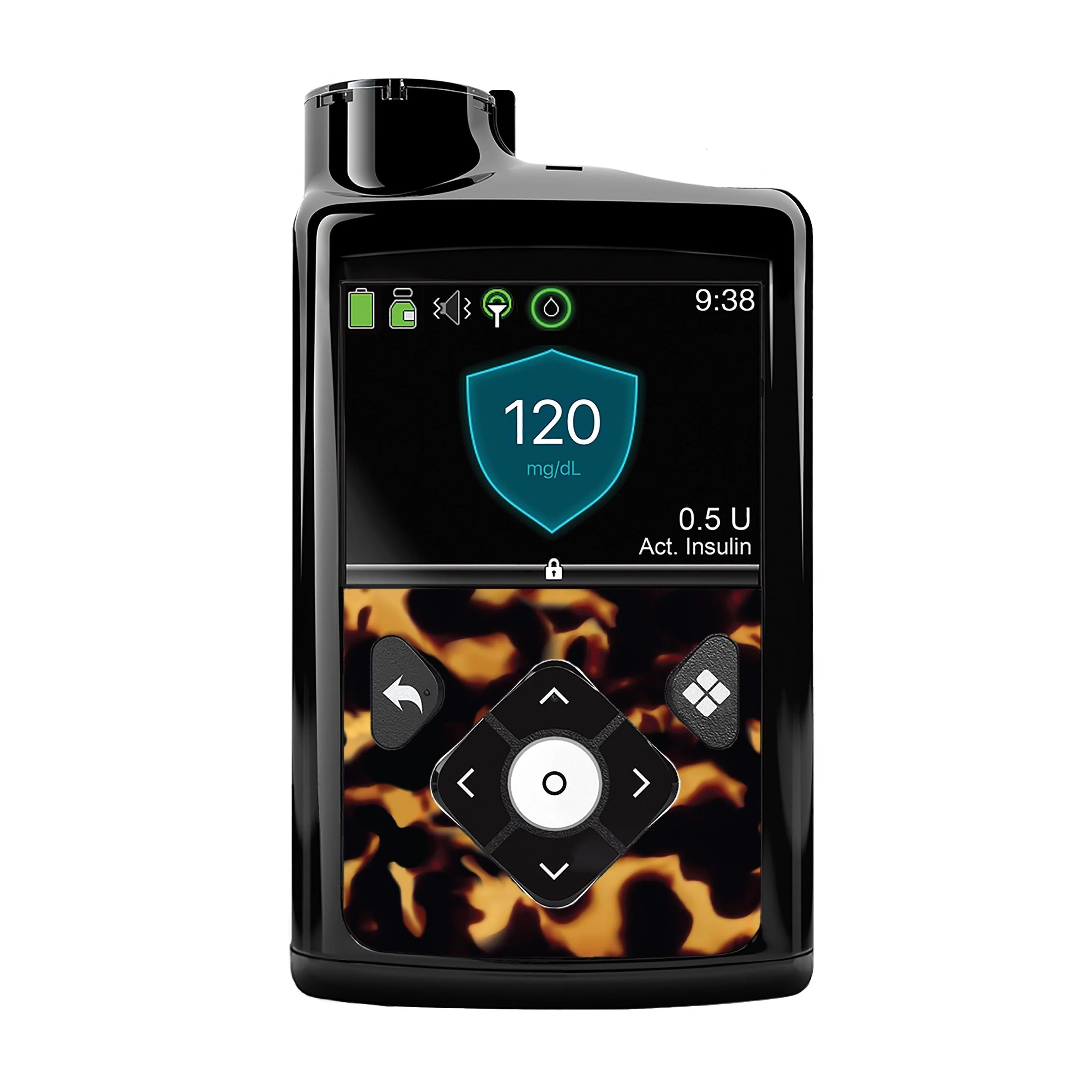 Tortoise Shell Sticker for Medtronic MiniMed 770G & 780G - Image 2
