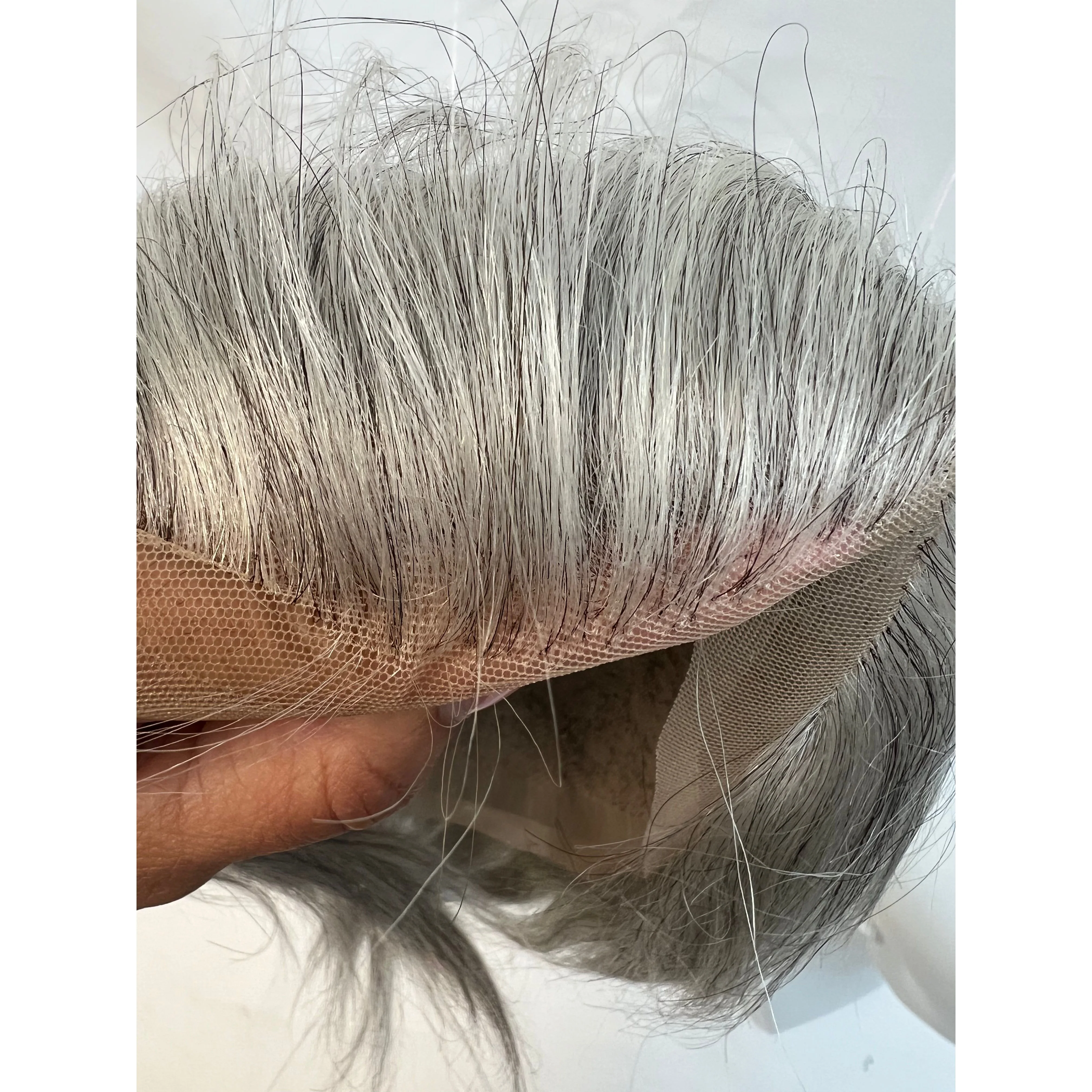 Toupee - 100%Human Hair Full Lace - Image 12