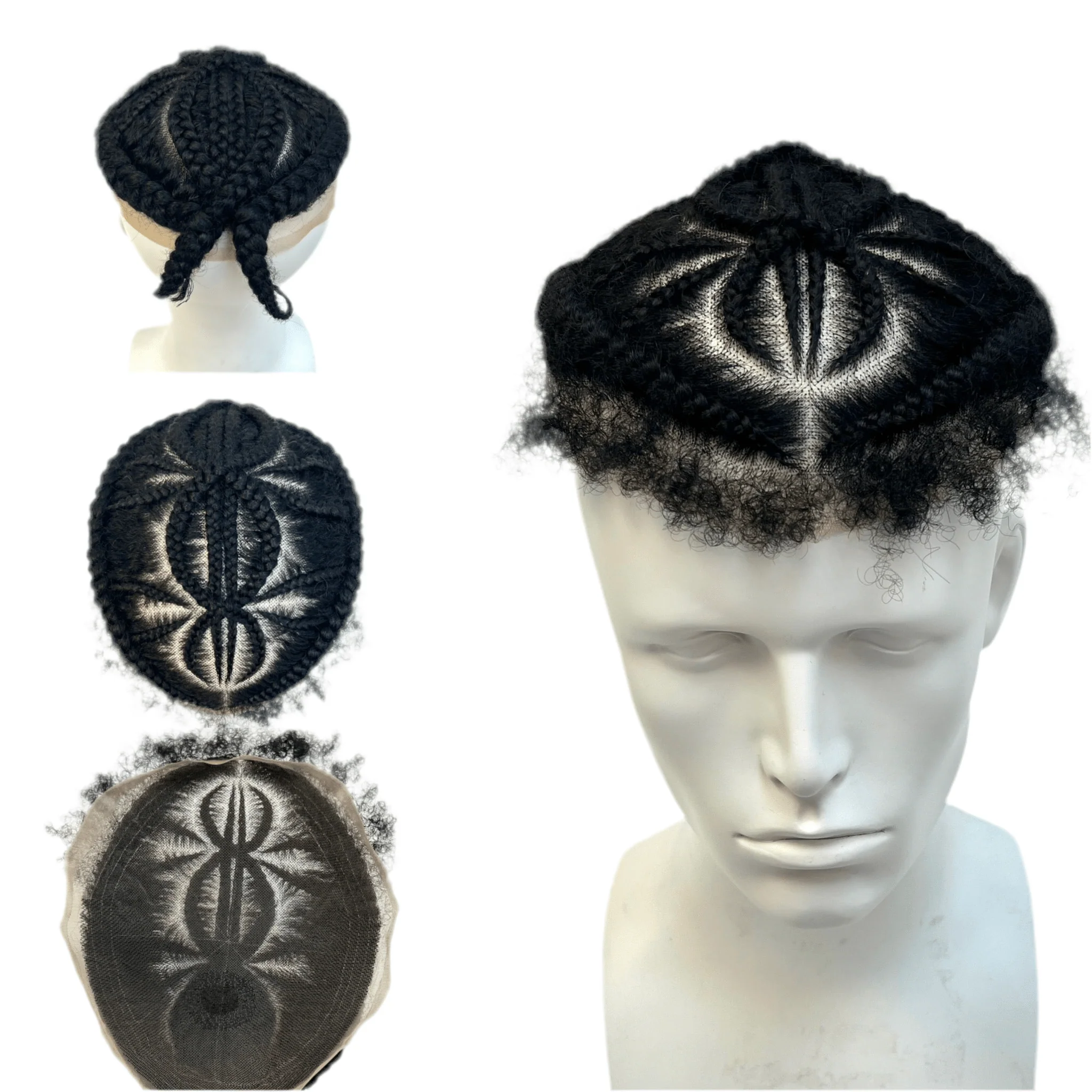 Toupee - 100%Human Hair Full Lace - Image 13